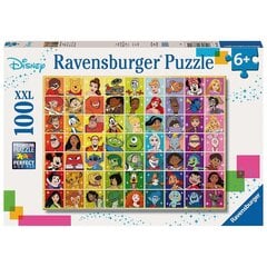 Ravensburger pusle 100 tk Disney mitu tegelast hind ja info | Pusled | kaup24.ee