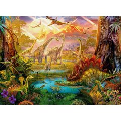 Ravensburger pusle 500 tk Dinosauruste maa hind ja info | Pusled | kaup24.ee