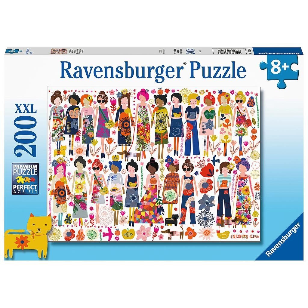 Ravensburger pusle 200 tk Lilled ja sõbrad цена и информация | Pusled | kaup24.ee