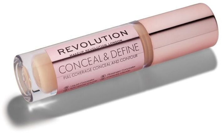 Vedel jumestuskreem Makeup Revolution London Conceal & Define 4 g, C10 hind ja info | Jumestuskreemid, puudrid | kaup24.ee