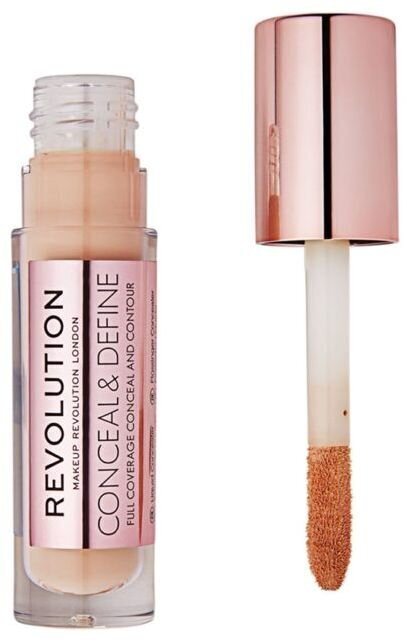 Vedel jumestuskreem Makeup Revolution London Conceal & Define 4 g, C10 hind ja info | Jumestuskreemid, puudrid | kaup24.ee