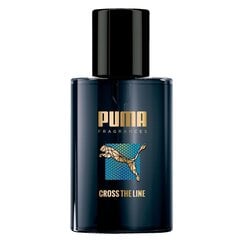 Tualettvesi Puma Cross The Line EDT meestele 50 ml hind ja info | Meeste parfüümid | kaup24.ee