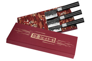 Samura Blacksmith набор ножей, 3 шт. цена и информация | Подставка для ножей Tescoma Woody, 21 см | kaup24.ee