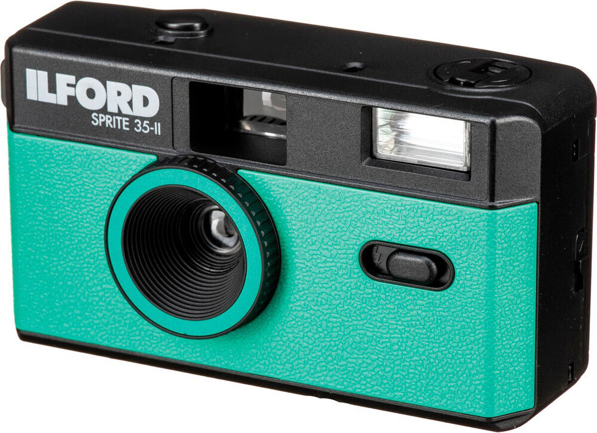 Ilford Sprite 35-II, must/roheline hind ja info | Kiirpildikaamerad | kaup24.ee