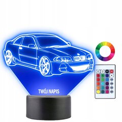 Plexido 3D LED-lamp, BMW E46 цена и информация | Настольные лампы | kaup24.ee