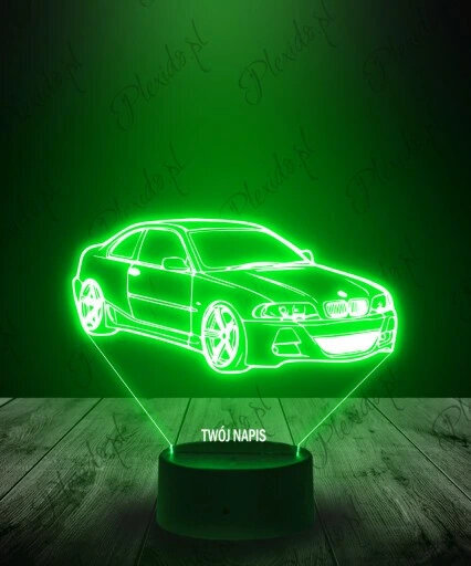 Plexido 3D LED-lamp, BMW E46 hind ja info | Laualambid | kaup24.ee