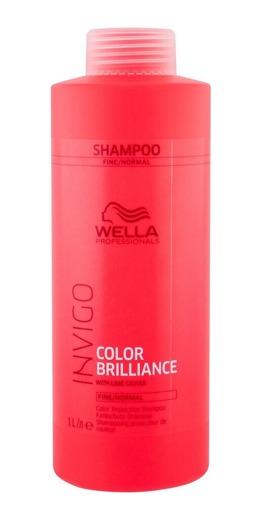 Šampoon värvitud juustele Wella Invigo Color Brilliance 1000 ml цена и информация | Šampoonid | kaup24.ee