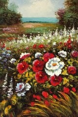 Картина Цветы на лугу цена и информация | Репродукции, картины | kaup24.ee