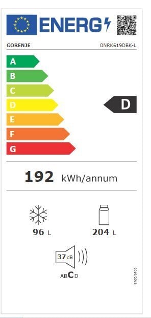 Gorenje ONRK619DBK-L цена и информация | Külmkapid | kaup24.ee