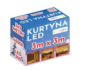 Jõulutulede valguskett 300 LED, 3m hind ja info | Jõulutuled | kaup24.ee