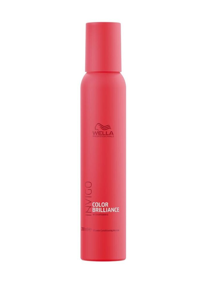 Vaht värvitud juustele Wella Professionals Invigo Color Brilliance 200 ml hind ja info | Viimistlusvahendid juustele | kaup24.ee