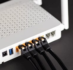 Reagle Ethernet kaabel RJ45 Cat8 40Gbps 10m LAN 26AWG Patchcord цена и информация | Аксессуары для корпусов | kaup24.ee