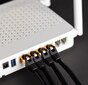 Reagle Ethernet kaabel RJ45 Cat8 40Gbps 1m LAN 26AWG Patchcord цена и информация | Lisatarvikud korpustele | kaup24.ee