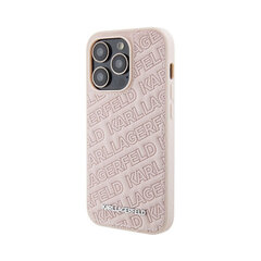 KARL LAGERFELD для iPhone 15 Pro (6,1″)  — Розовый цена и информация | Чехлы для телефонов | kaup24.ee