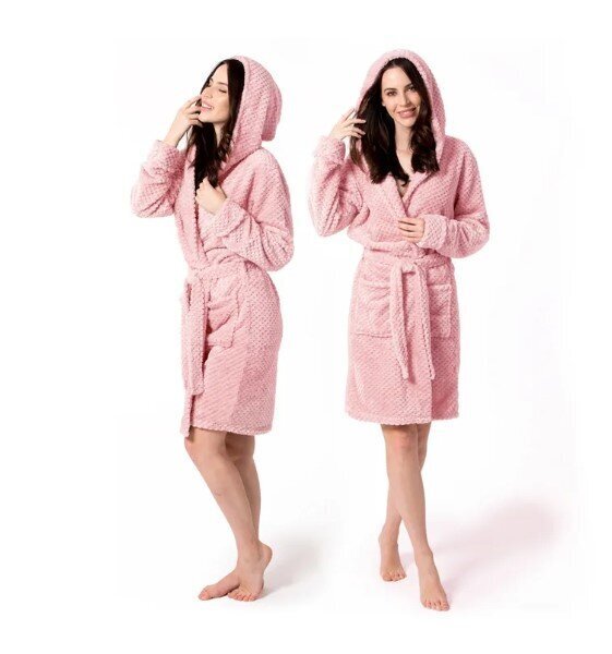 Hommikumantel naistele Tutumi, roosa hind ja info | Naiste hommikumantlid | kaup24.ee