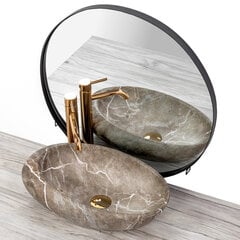 Valamu REA Roxy, 49 cm, natural stone цена и информация | Раковины | kaup24.ee
