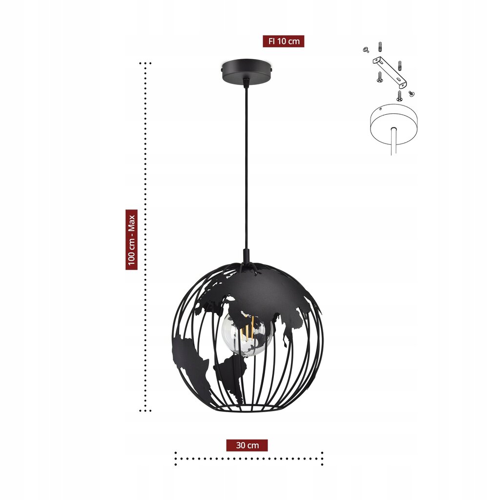 Laelamp Luxolar hind ja info | Rippvalgustid | kaup24.ee