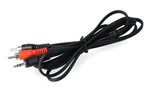 3,5 mm Aux - 2 x RCA, 2.5 m hind ja info | Kaablid ja juhtmed | kaup24.ee