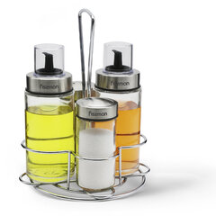 Fissman комплект бутылок для масла и уксуса с подставкой цена и информация | Емкости для специй, измельчители | kaup24.ee