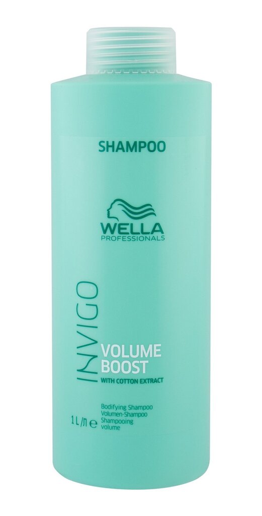 Šampoon õhukestele ja habrastele juustele Wella Professionals Invigo Volume Boost 1000 ml цена и информация | Šampoonid | kaup24.ee