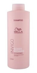 Šampoon blondidele juustele Wella Professionals Invigo Blonde Recharge 1000 ml hind ja info | Wella Kosmeetika, parfüümid | kaup24.ee