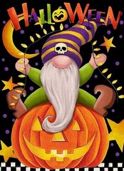 Teemantmosaiik Halloween, 40x50 cm цена и информация | Алмазная мозаика | kaup24.ee