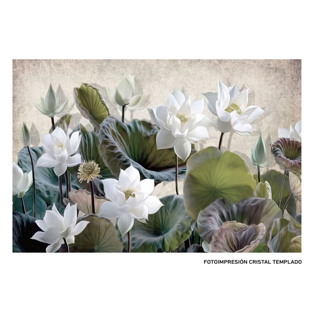 Maal Waterlily 120 x 4 x 80 cm цена и информация | Seinapildid | kaup24.ee