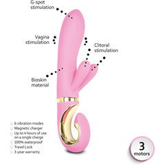 Vibraator GVibe Grabbit, roosa hind ja info | Vibraatorid | kaup24.ee