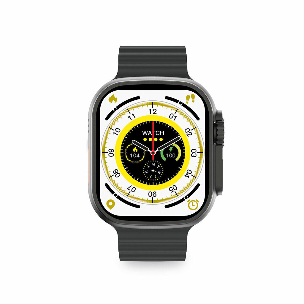 Ksix Urban Plus 2,05" must цена и информация | Nutikellad (smartwatch) | kaup24.ee