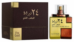 Parfüümvesi Lattafa 24 Carat Pure Gold EDP naistele/meestele, 2 ml hind ja info | Naiste parfüümid | kaup24.ee