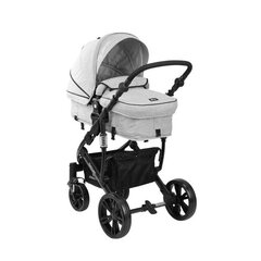 Universaalne vanker KikkaBoo Beloved 3in1, Light Grey hind ja info | Vankrid, jalutuskärud | kaup24.ee