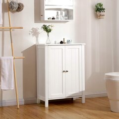Шкаф для ванной комнаты, белый цена и информация | Шкафчики для ванной | kaup24.ee