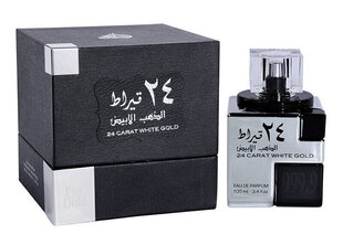 Parfüümvesi Lattafa 24 Carat White Gold EDP naistele/meestele, 2 ml hind ja info | Naiste parfüümid | kaup24.ee