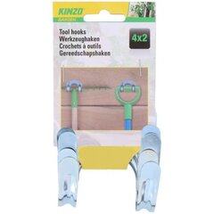 Tööriistahoidikud Kinzo, 4 tk hind ja info | Kinzo Sanitaartehnika, remont, küte | kaup24.ee