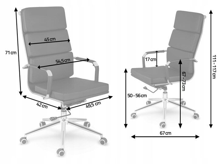 Kontoritool, must hind ja info | Kontoritoolid | kaup24.ee