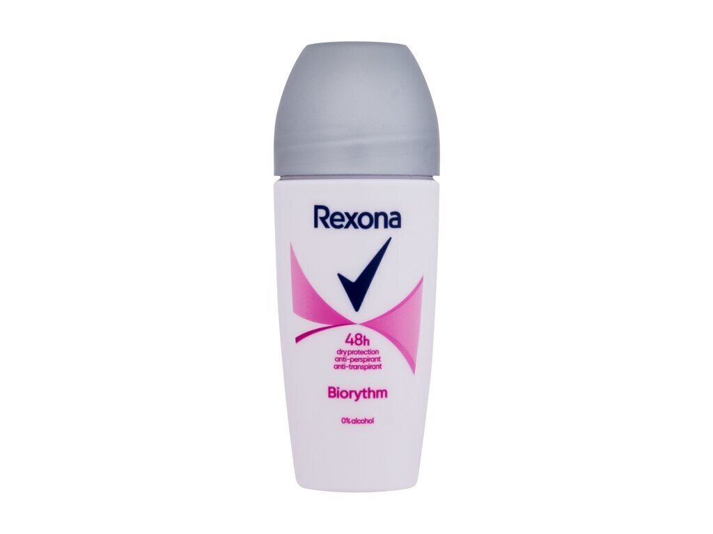 Rulldeodorant Rexona Biorythm naistele, 50 ml цена и информация | Deodorandid | kaup24.ee