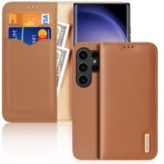Чехол Dux Ducis Hivo Samsung S928 S24 Ultra коричневый цена и информация | Чехлы для телефонов | kaup24.ee