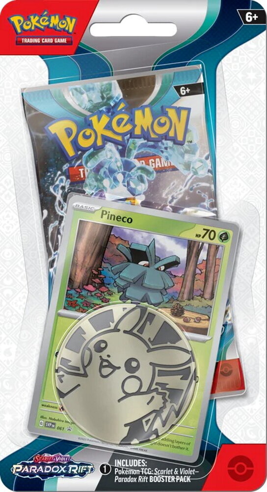 Kaardimäng Pokemon Scarlet & Violet Paradox Rift Checklane Blister - Pineco цена и информация | Lauamängud ja mõistatused | kaup24.ee