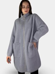 Альпака пальто Женщинам Серый 01616-1 (One Size), One size цена и информация | Женские пальто | kaup24.ee