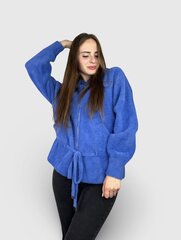 Курточка альпака женщинам, синяя, 00785-1 (One Size) цена и информация | Женские пальто | kaup24.ee