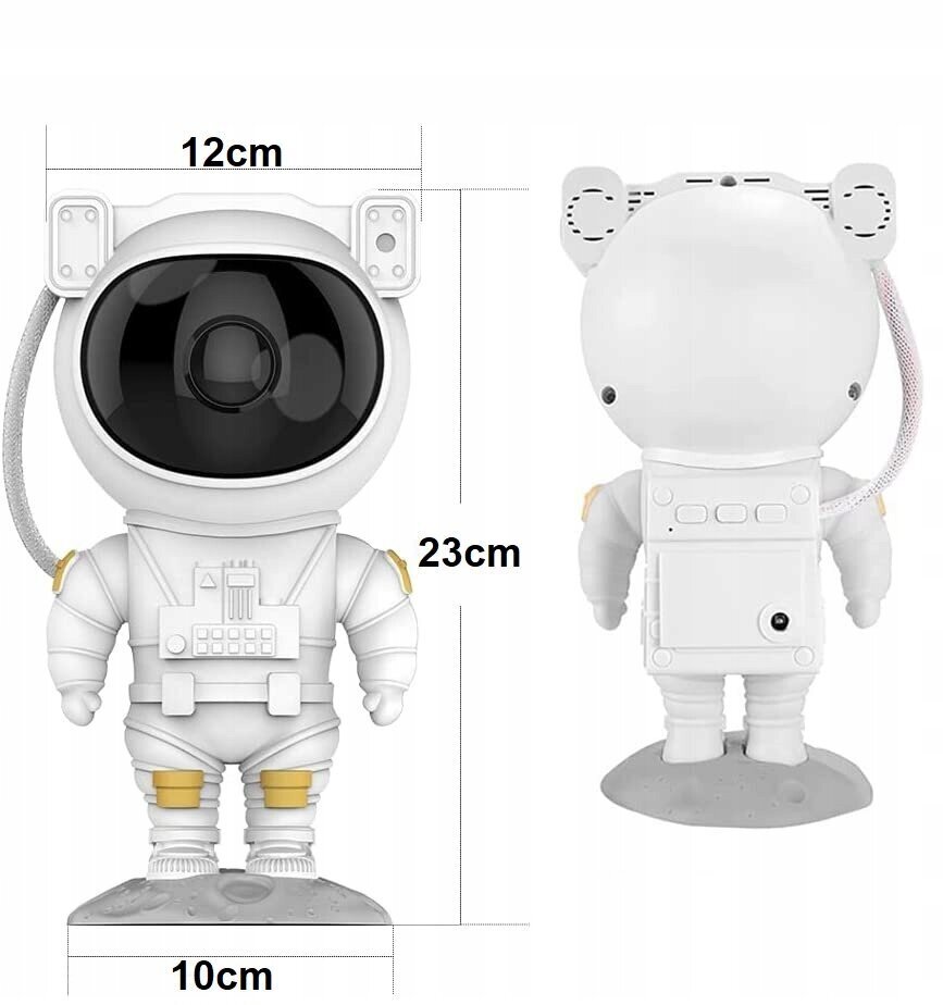 Öövalgusprojektor lastele Led Laser Astronaut hind ja info | Peokaunistused | kaup24.ee