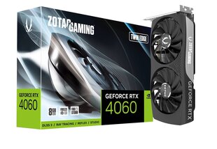 Zotac Gaming GeForce RTX 4060 Twin Edge (ZT-D40600E-10M) hind ja info | Videokaardid (GPU) | kaup24.ee