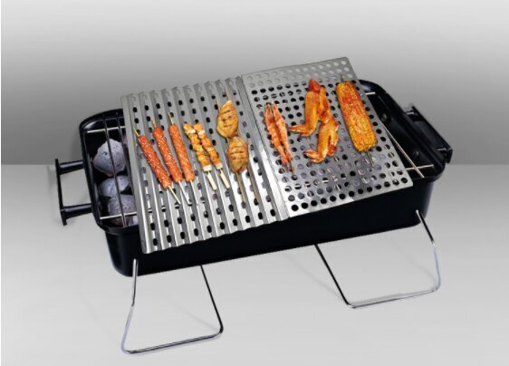 Grillrest BBQ, 30 cm, hõbedane hind ja info | Grillitarvikud ja grillnõud | kaup24.ee