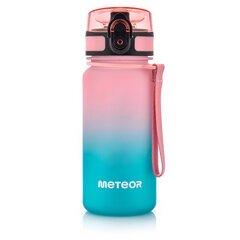 Joogipudel Meteor sports, 350ml pink цена и информация | Фляги для воды | kaup24.ee