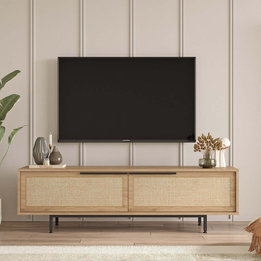 TV alus, Asir, 160x45,1x35,5 cm, pruun цена и информация | TV alused | kaup24.ee