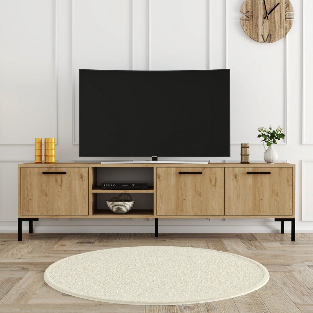 TV alus, Asir, 180x50x35cm, beež hind ja info | TV alused | kaup24.ee