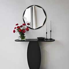 Зеркало, Асир, 60х60см, черный цена и информация | Подвесные зеркала | kaup24.ee