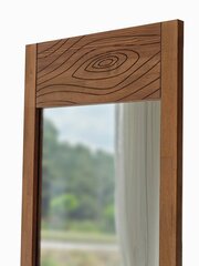 Шеваль зеркало, Асир, коричневый цена и информация | Зеркала | kaup24.ee