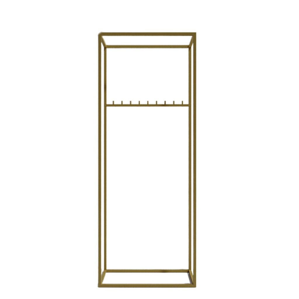 Garderoob Asir, 80x160x40 cm, kuldne hind ja info | Nagid | kaup24.ee
