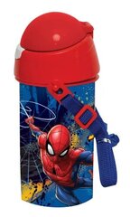 Бутылка для воды Spiderman 500 мл цена и информация | Бутылки для воды | kaup24.ee